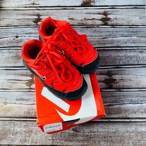 Kids Red & Black Nike AirMax Plus